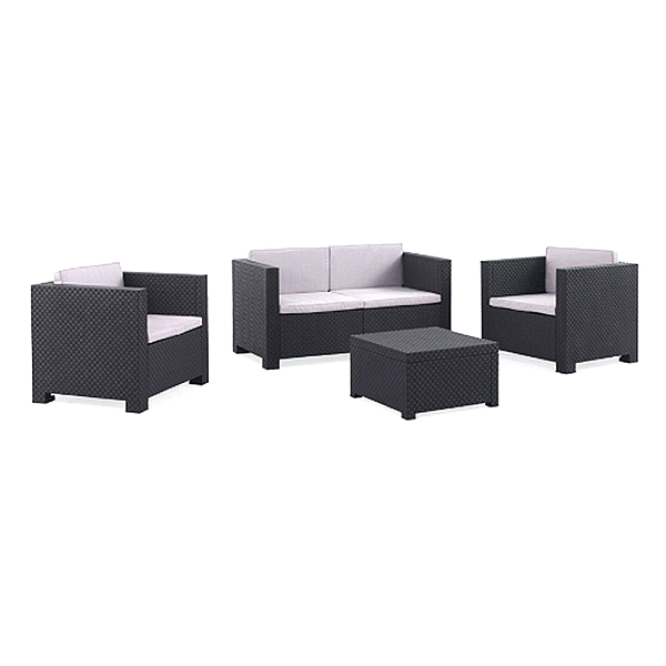 Сет мебели Sp Berner Diva Confort, диван, 2 кресла, кофейный столик